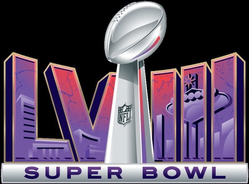 3D Logo Super Bowl LVIII 3D print model_3