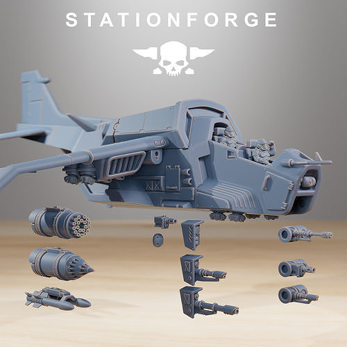 Vaskar Skyfire 3D print model 3