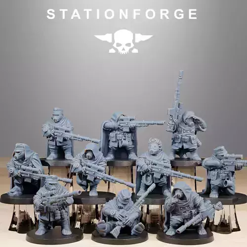 GrimGuard Skulldarts 3D print model