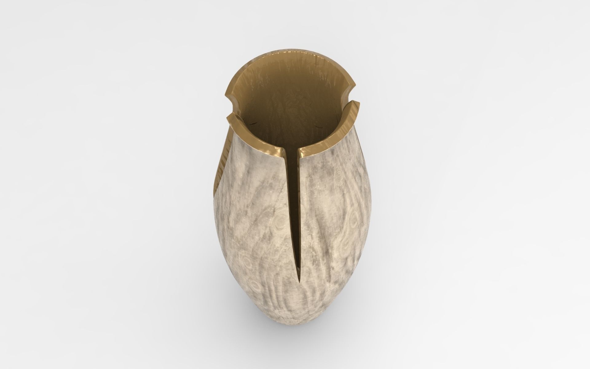 Vudi Vase Low-poly 3D model_1