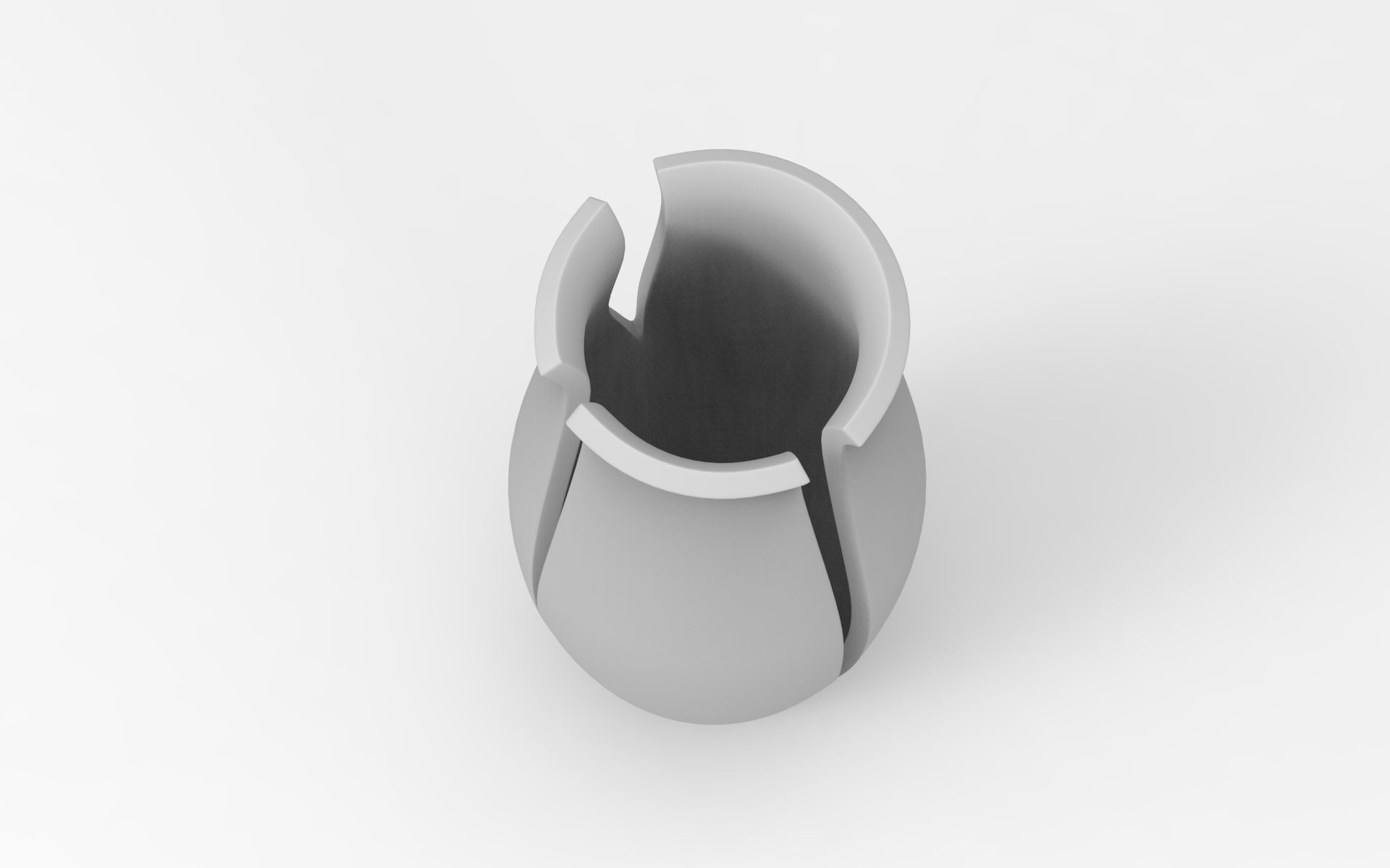 Vudi Vase Low-poly 3D model_8