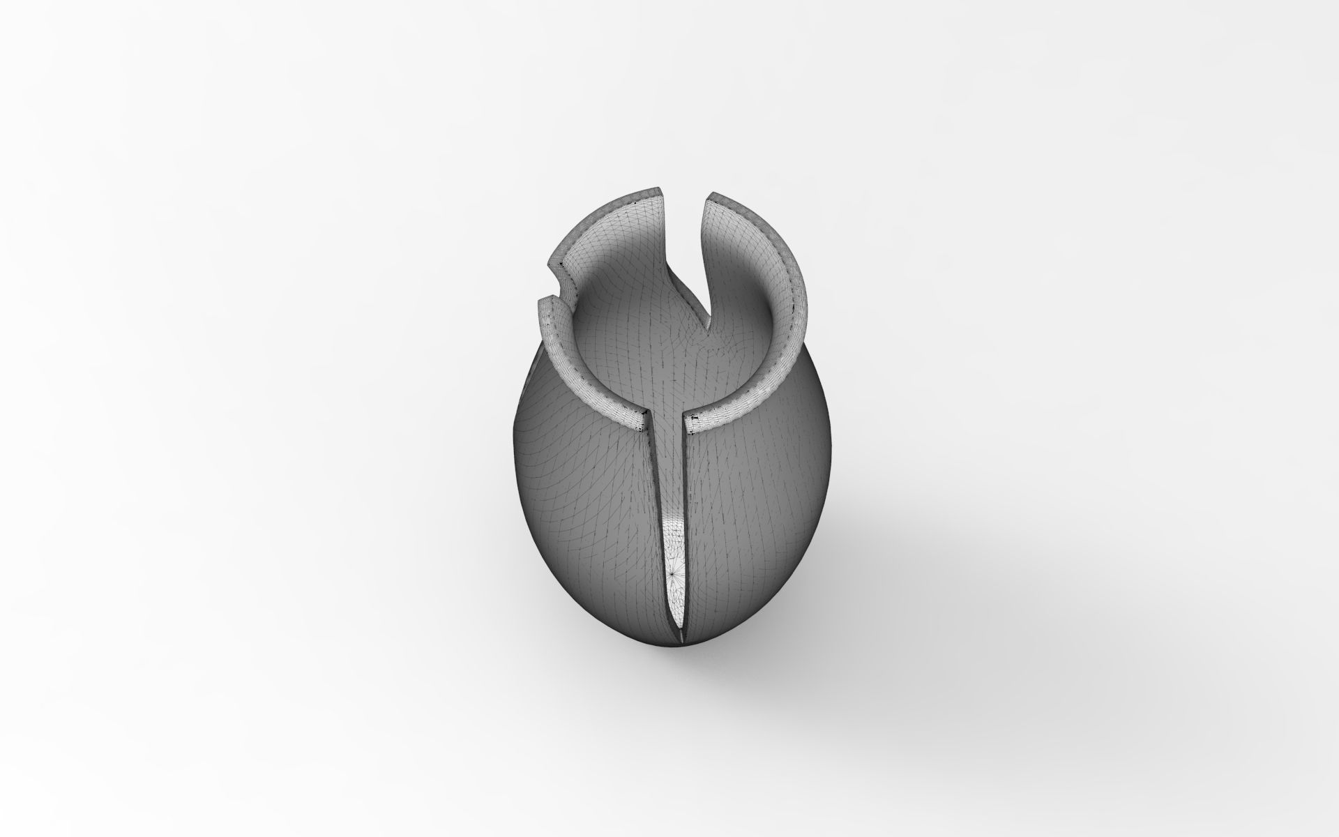 Vudi Vase Low-poly 3D model_6