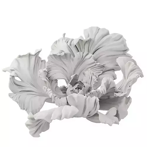 Gypsum flower 3D model