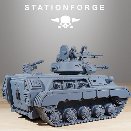 GrimGuard Support Tank  3D print model 2