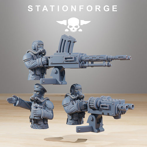 GrimGuard Support Tank  3D print model 5