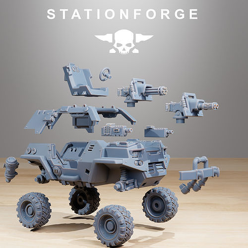 Socratis Stormrider 3D print model 4
