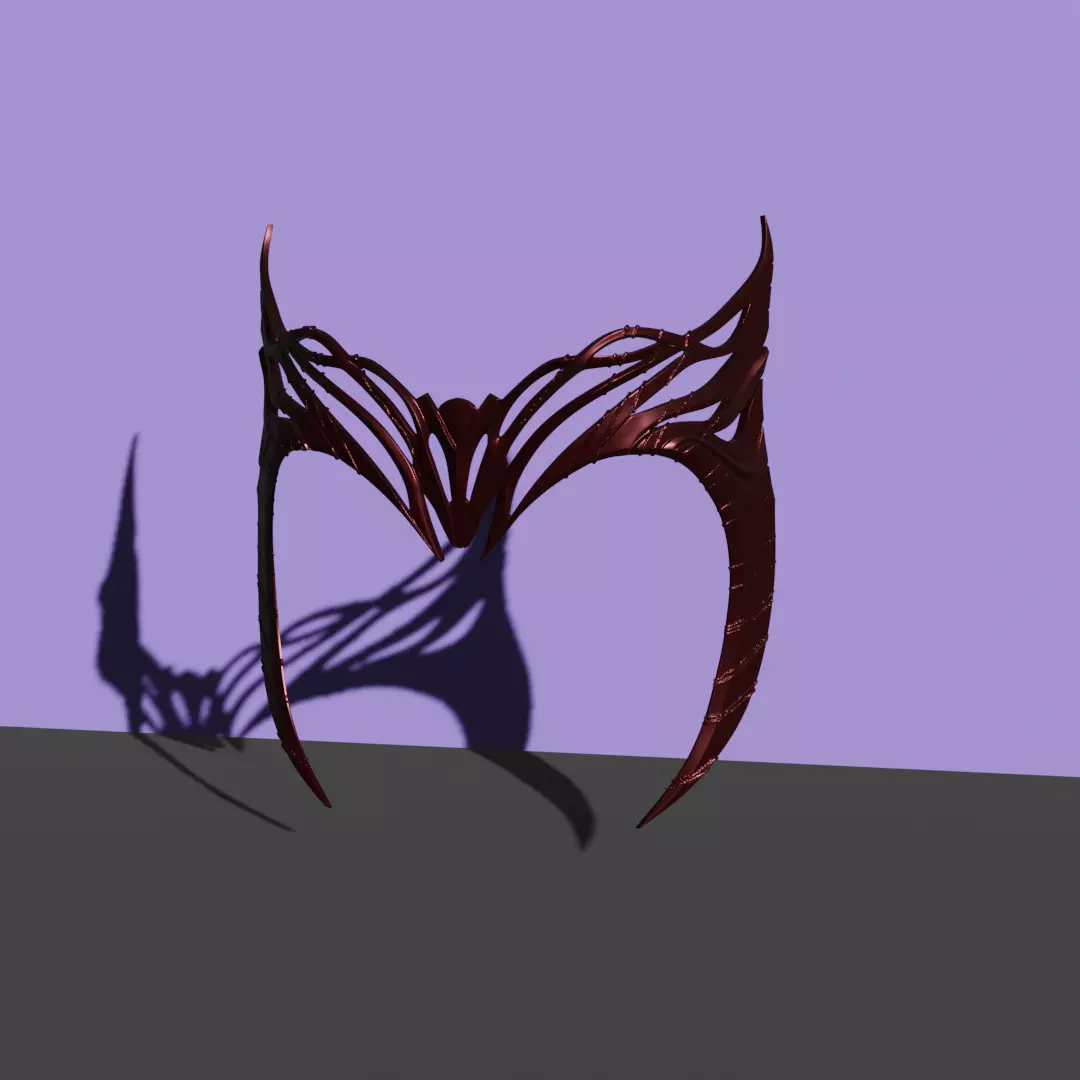 Scarlet Witch TIARA 3D print model_0