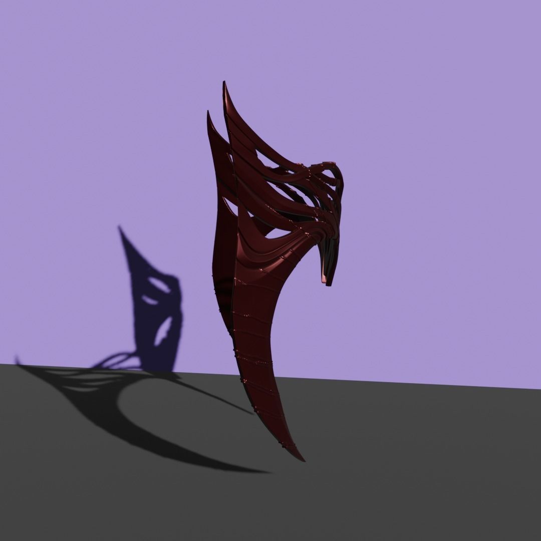 Scarlet Witch TIARA 3D print model_2