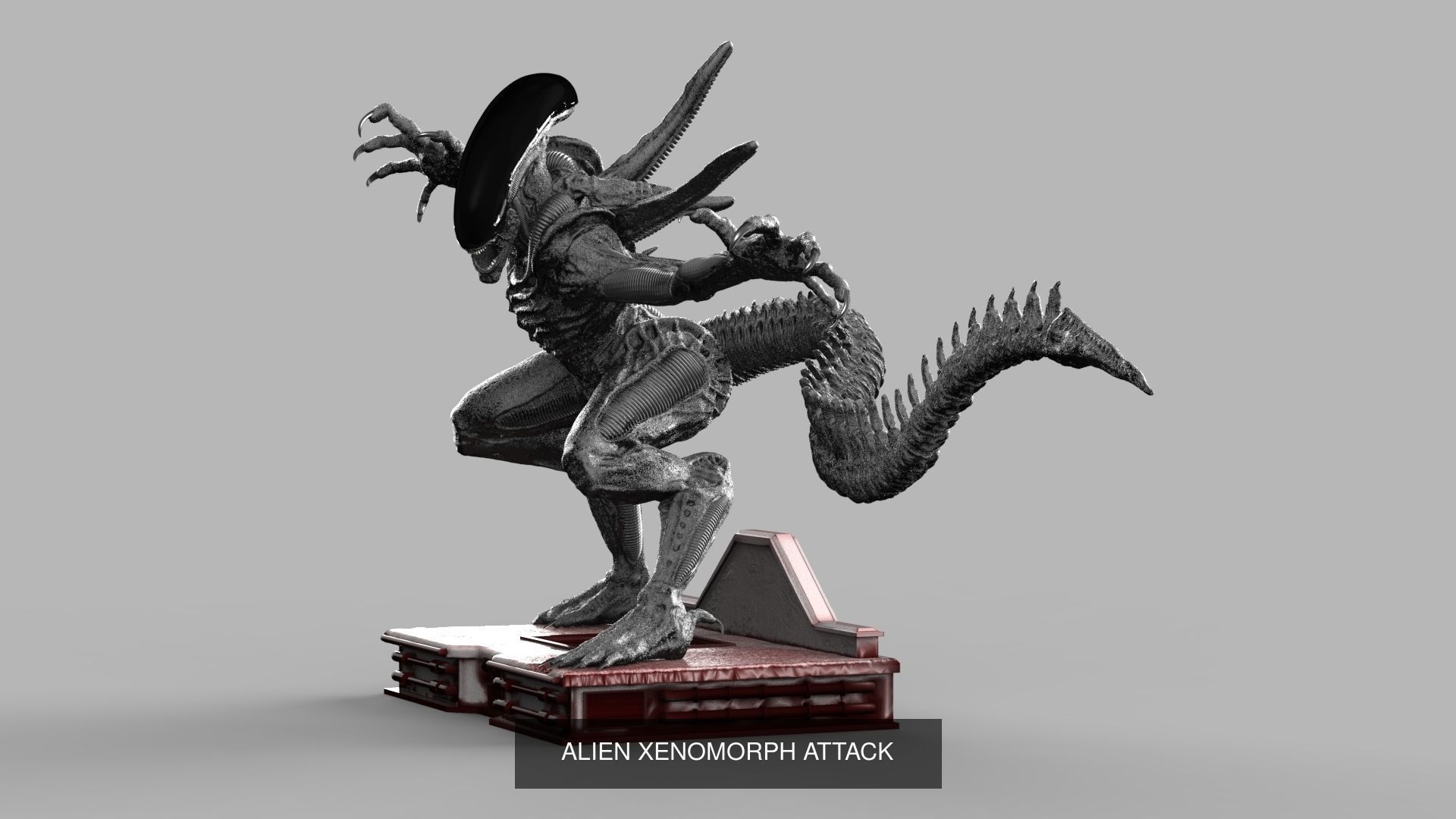 Alien Xenomorph 3D Print Collection  _17