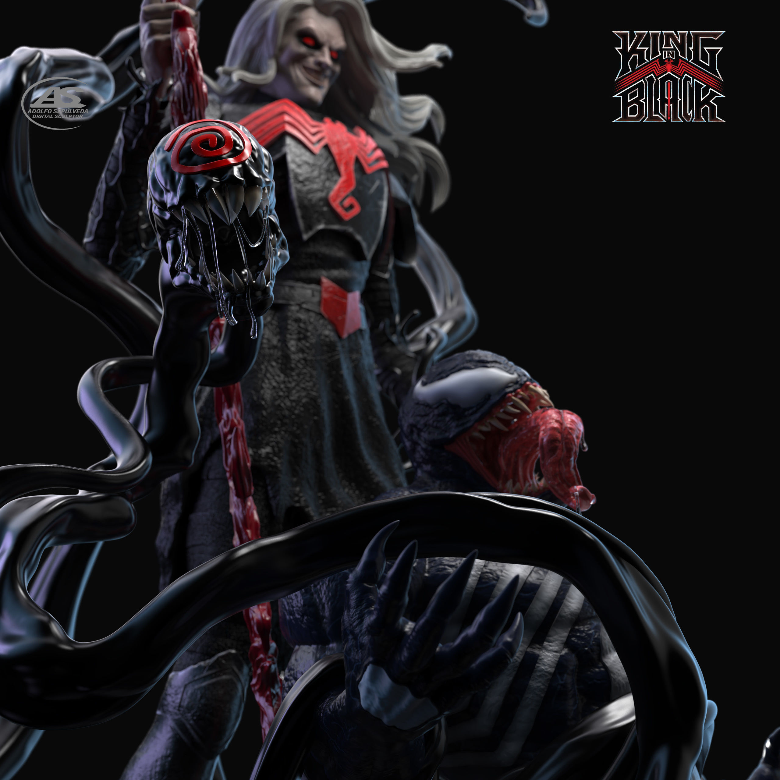 KNULL DEFEAT VENOM stl 3D print model_11