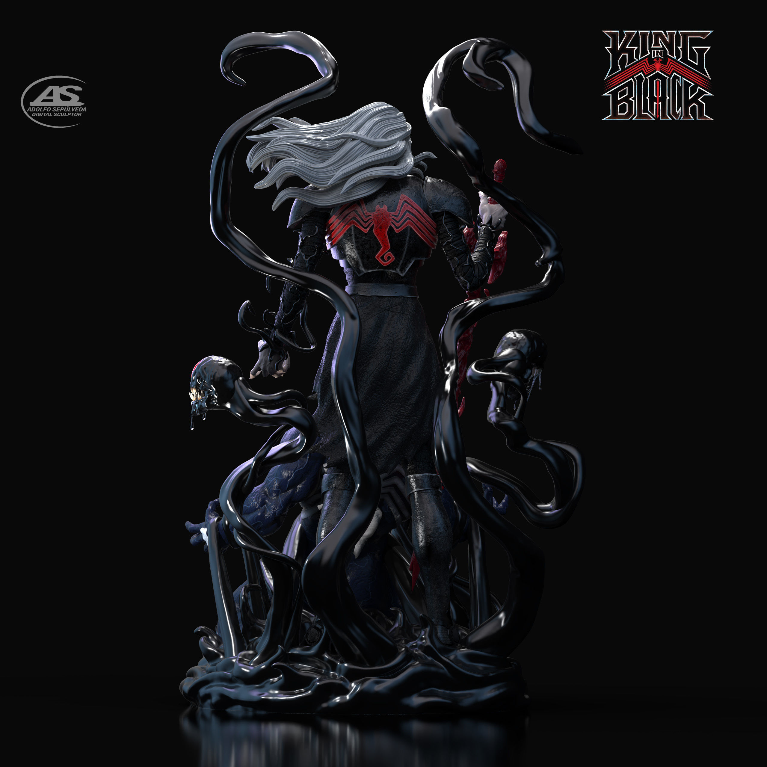 KNULL DEFEAT VENOM stl 3D print model_17