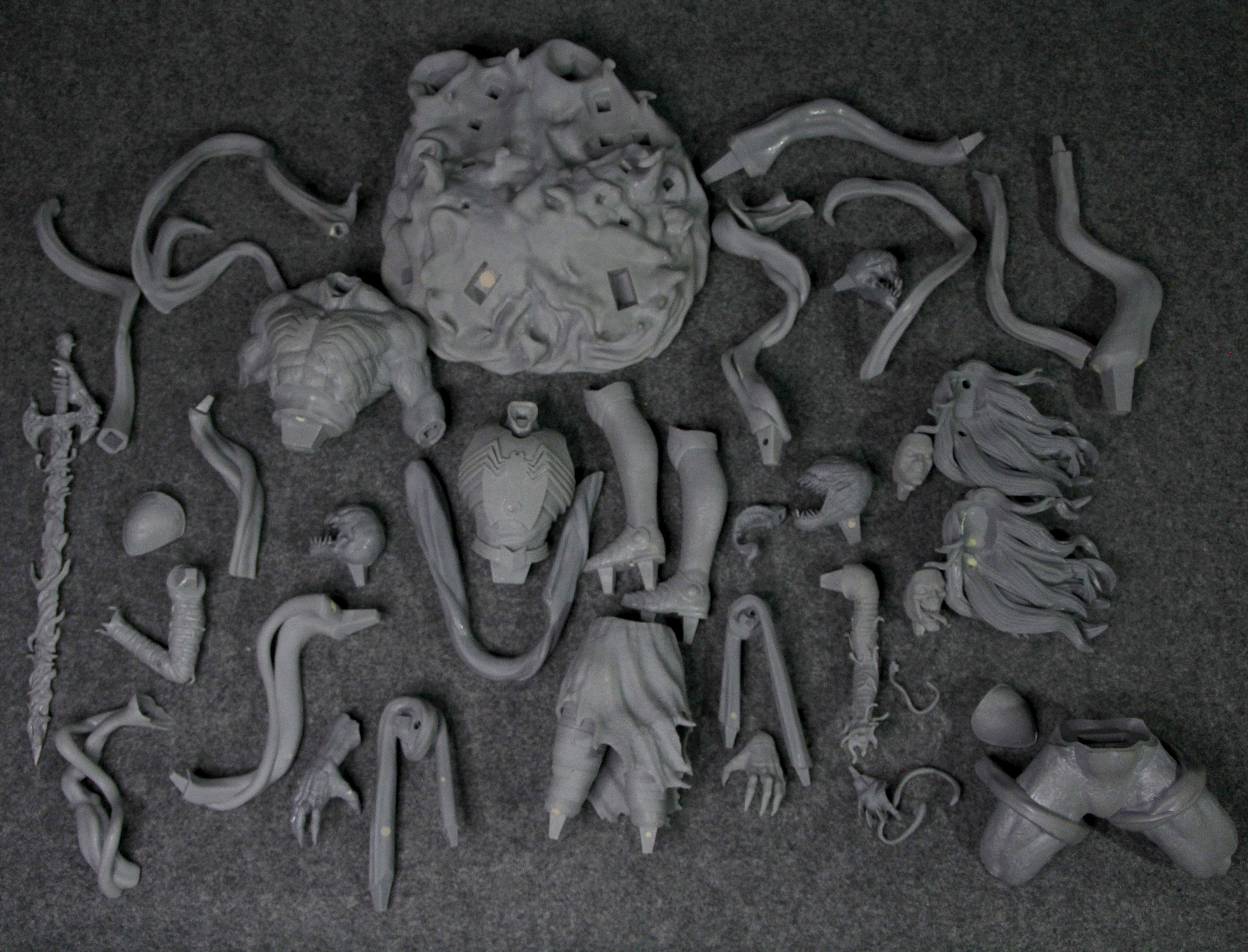 KNULL DEFEAT VENOM stl 3D print model_18