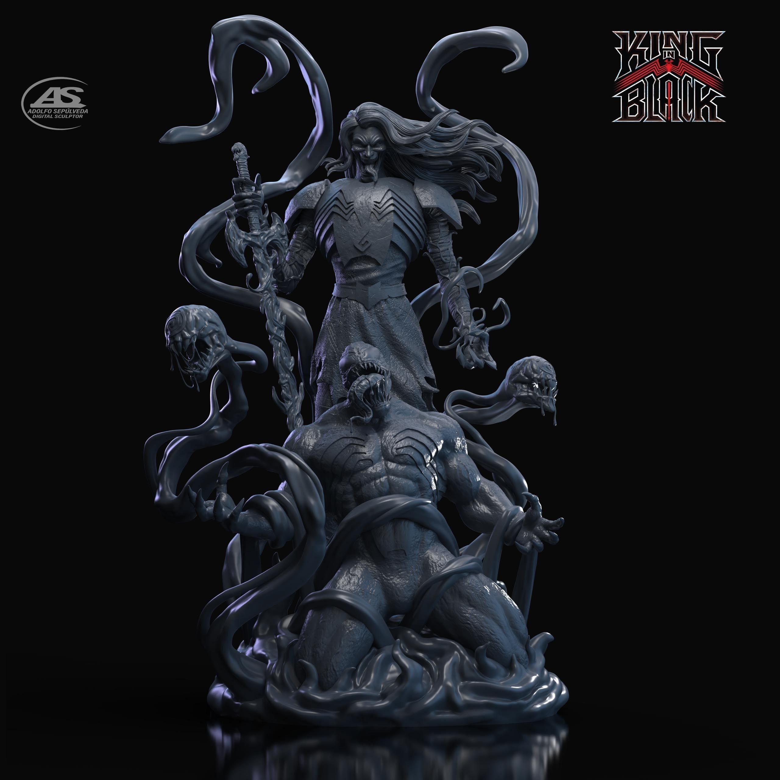 KNULL DEFEAT VENOM stl 3D print model_21