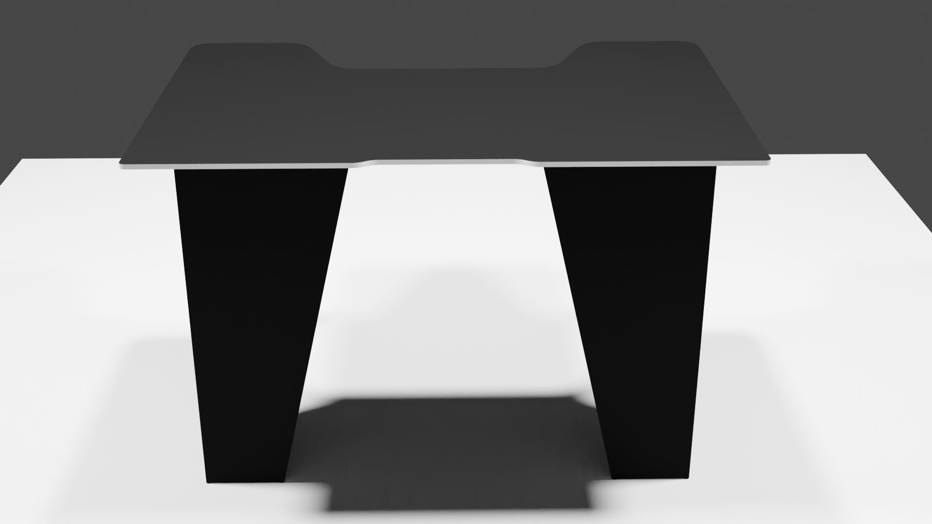 Simple gaming table Free low-poly 3D model_5