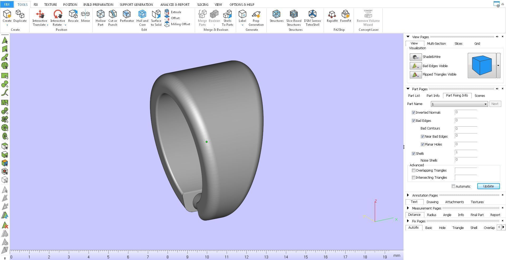 Star of David 3D print model_12
