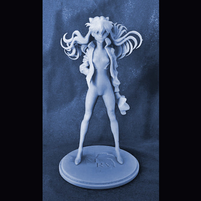 ASUKA LANGLEY 3D MODEL 3D print model_11