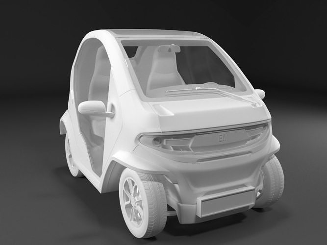 luxury car 3d model vol04 3D model