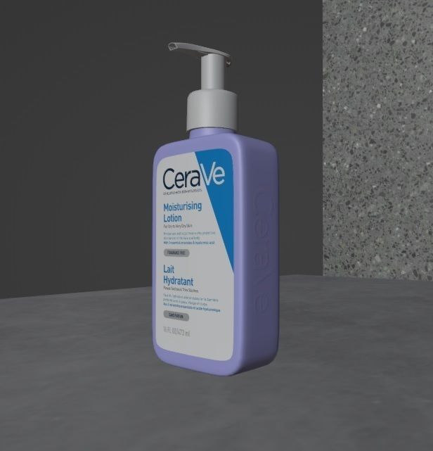 CeraVe Lotion - 3D model 3D model_4