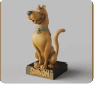 When scooby gets hungry Low-poly 3D model_2