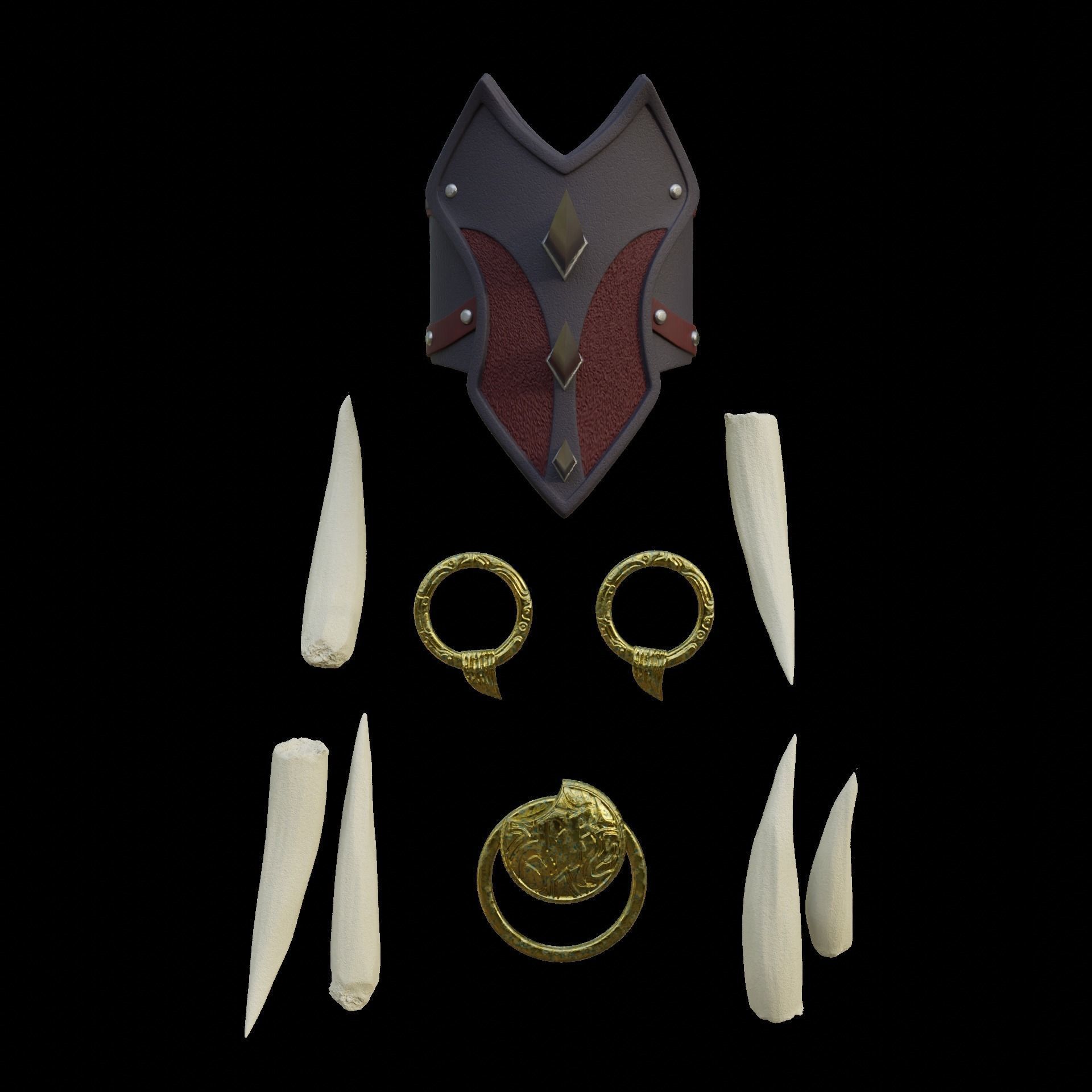 Karlach Cosplay Set Baldurs Gate 3 3D print model_25