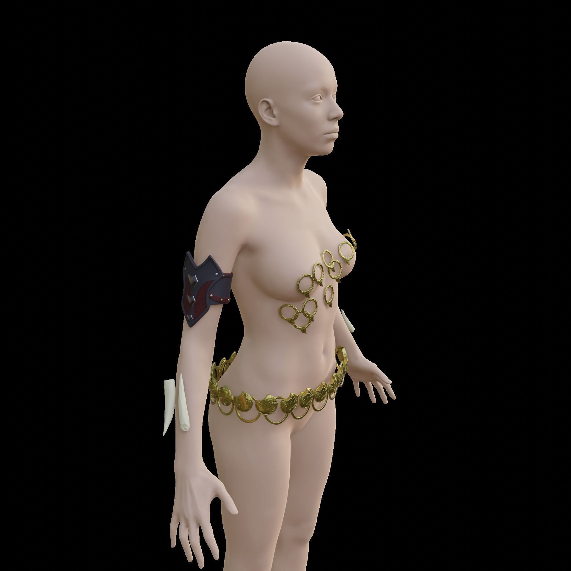 Karlach Cosplay Set Baldurs Gate 3 3D print model_24