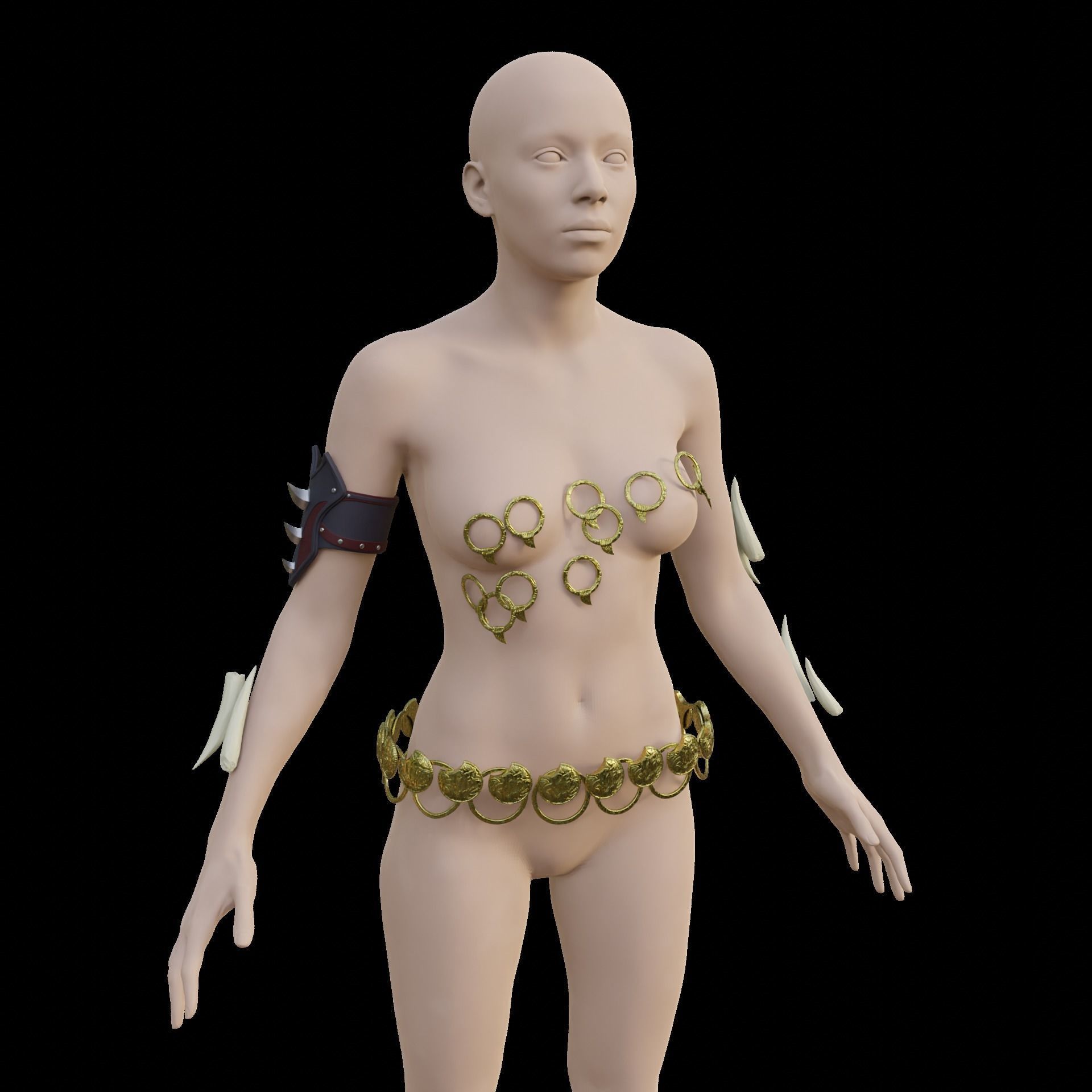 Karlach Cosplay Set Baldurs Gate 3 3D print model_23