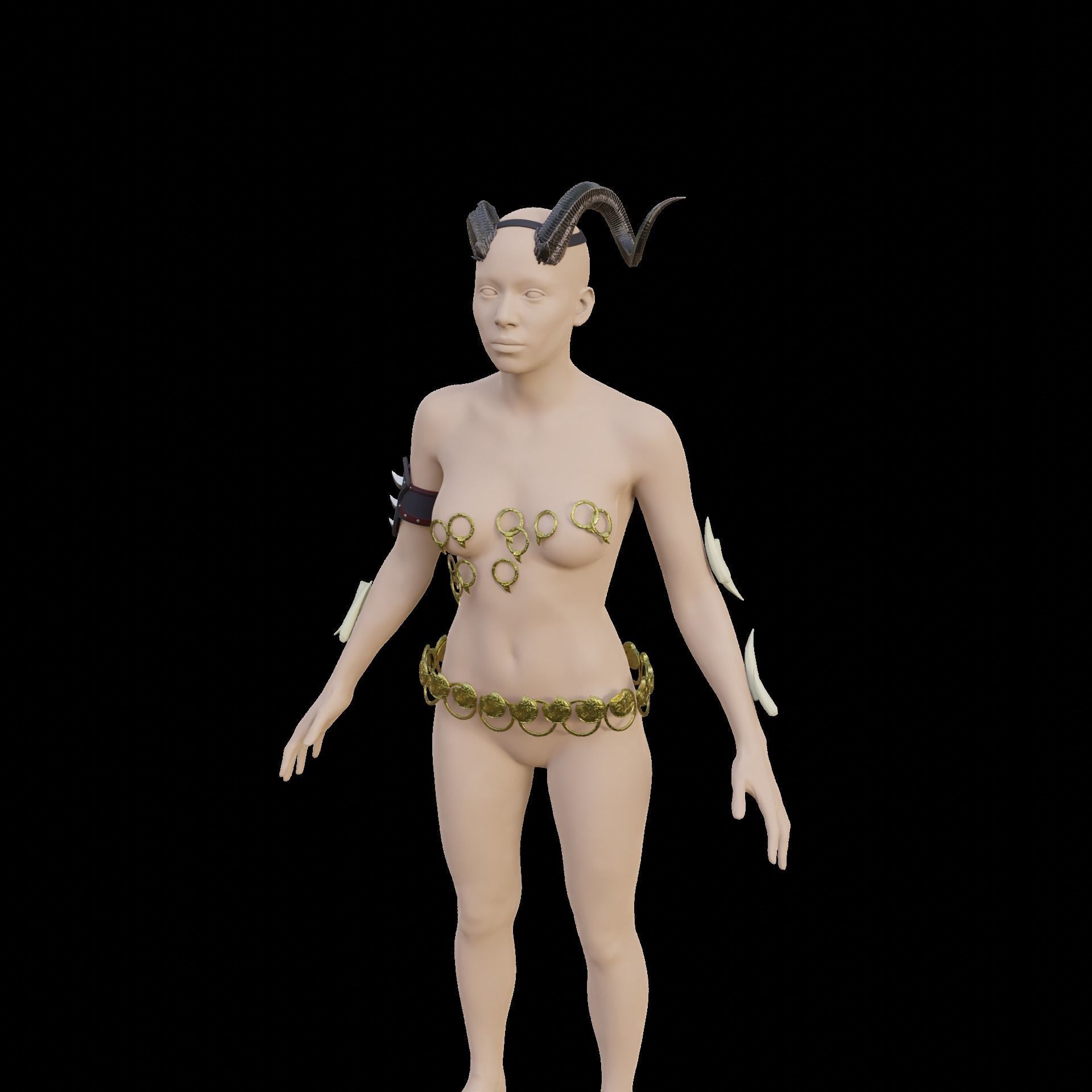 Karlach Cosplay Set Baldurs Gate 3 3D print model_3