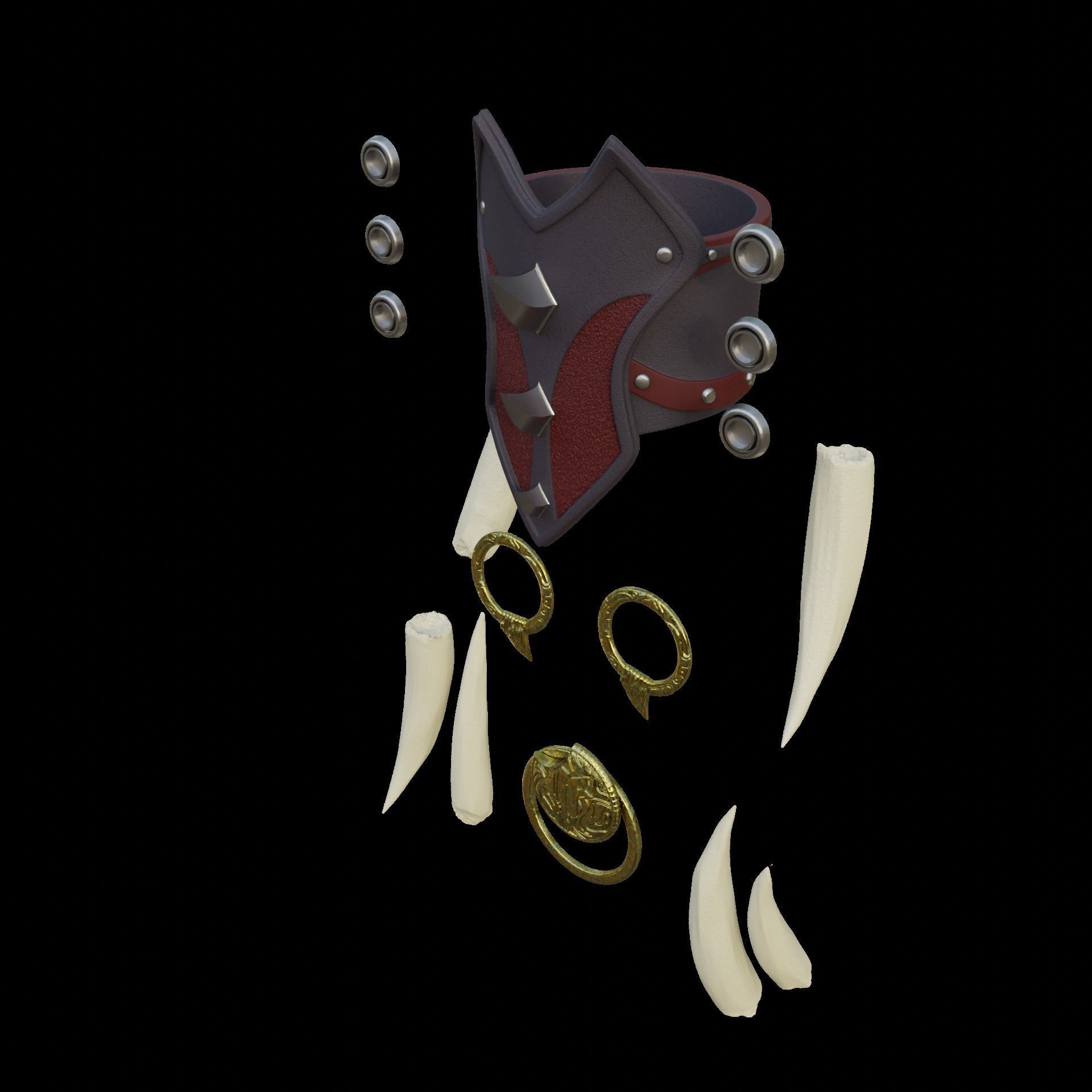 Karlach Cosplay Set Baldurs Gate 3 3D print model_30