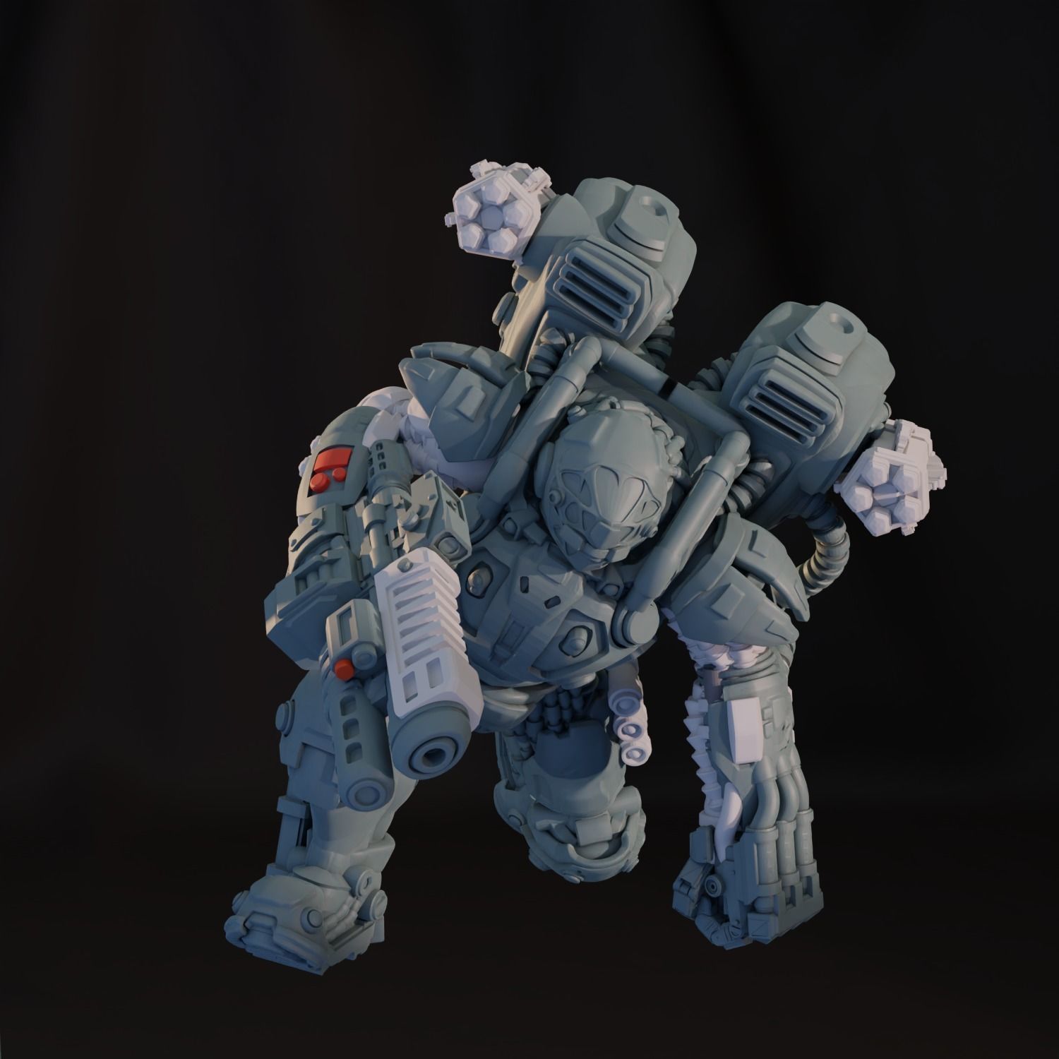 DOMINION SPARTAN JUMPJET MARINE 3D print model_2