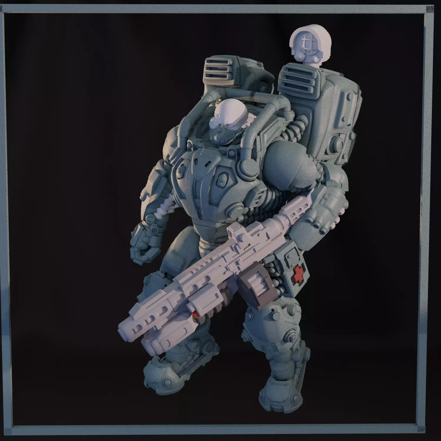 DOMINION SPARTAN JUMPJET MARINE 3D print model_0