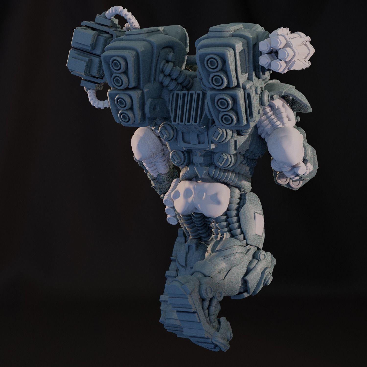 DOMINION SPARTAN JUMPJET MARINE 3D print model_5