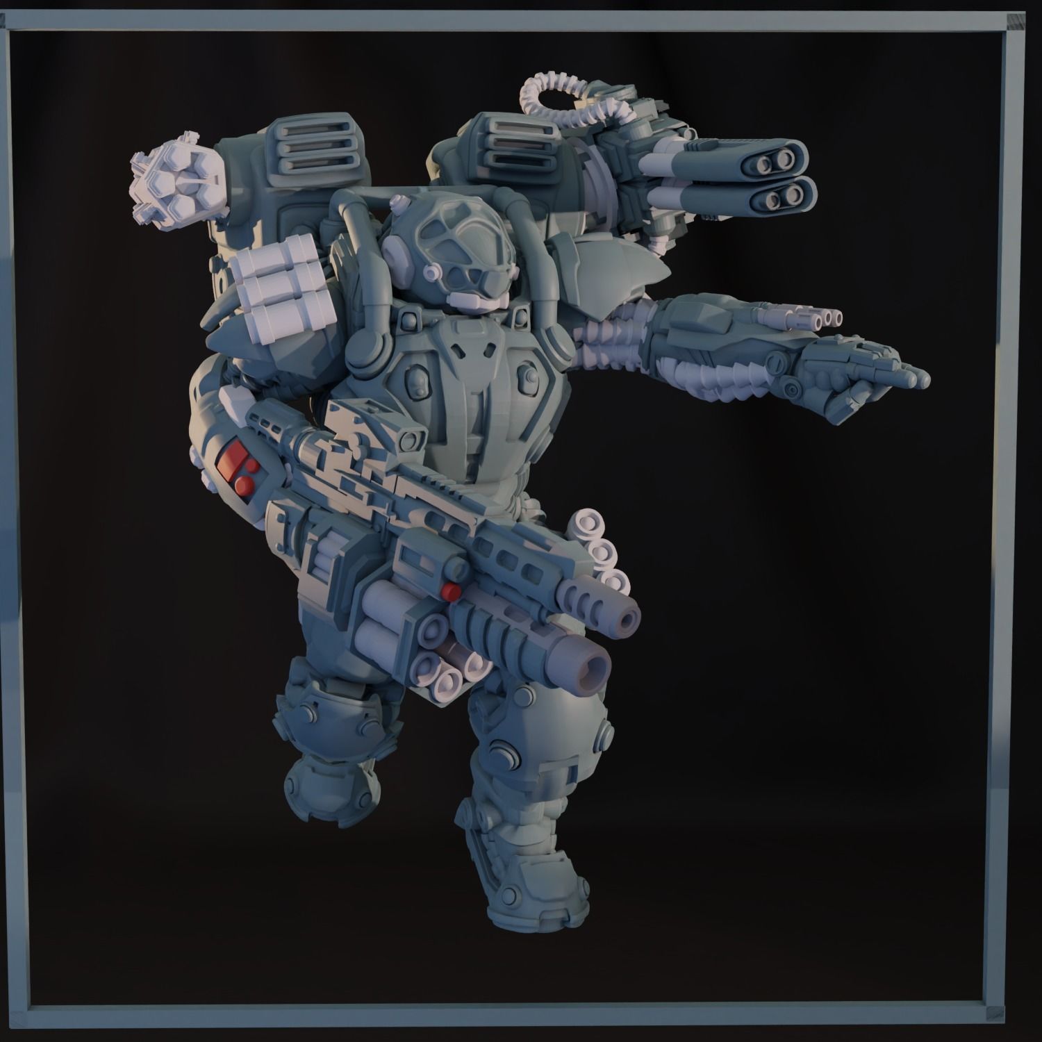 DOMINION SPARTAN JUMPJET MARINE 3D print model_1