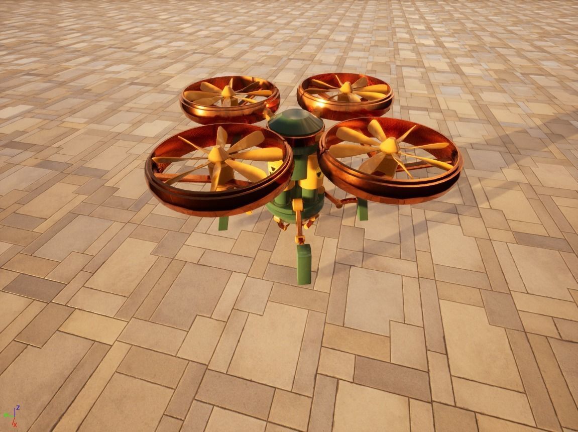Maui Drone 3D model_1