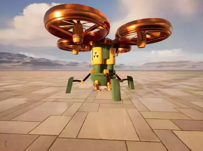 Maui Drone 3D model