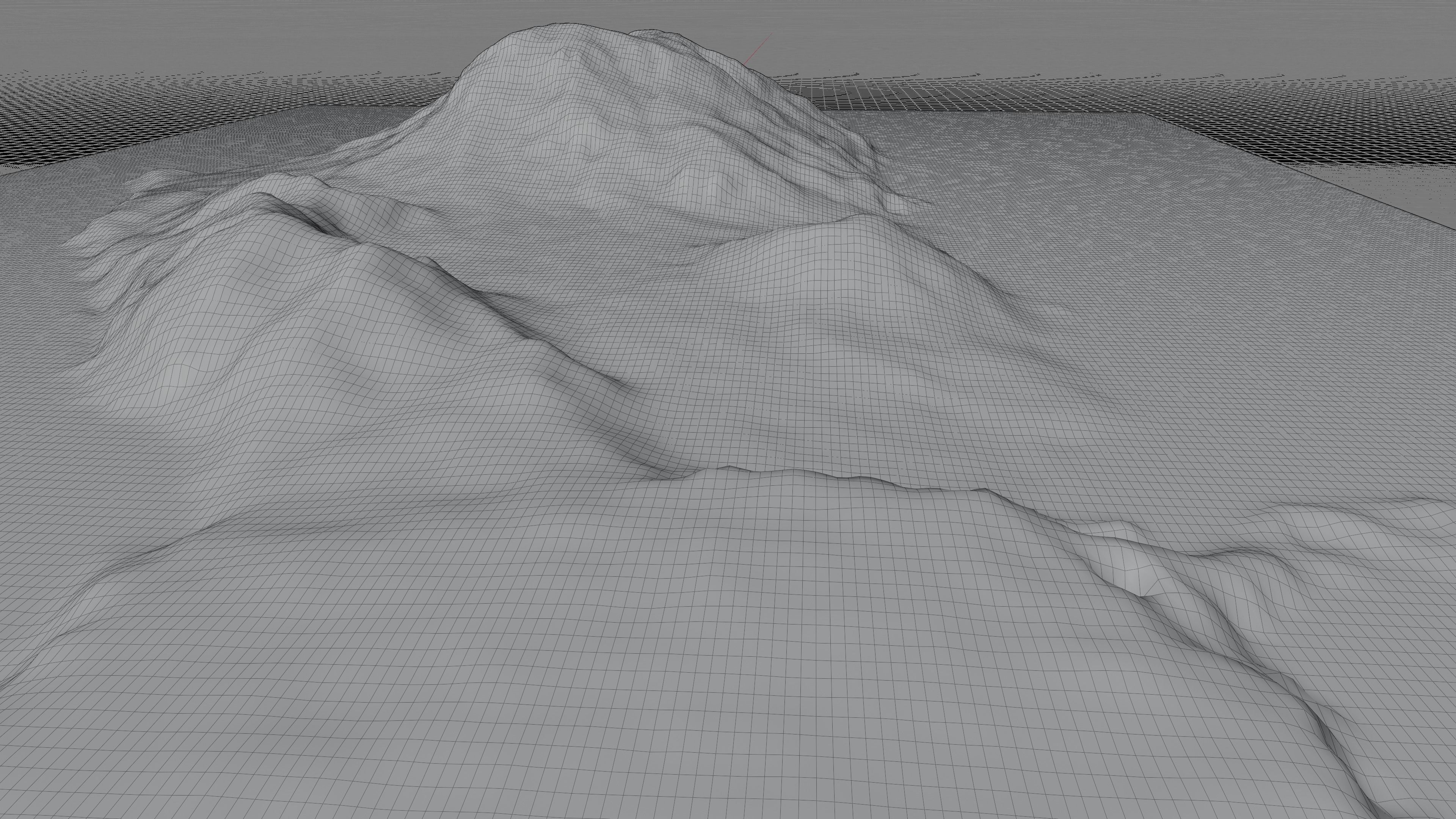 Kikai Caldera is on Iojima Island 3d model terrain 3D model_11