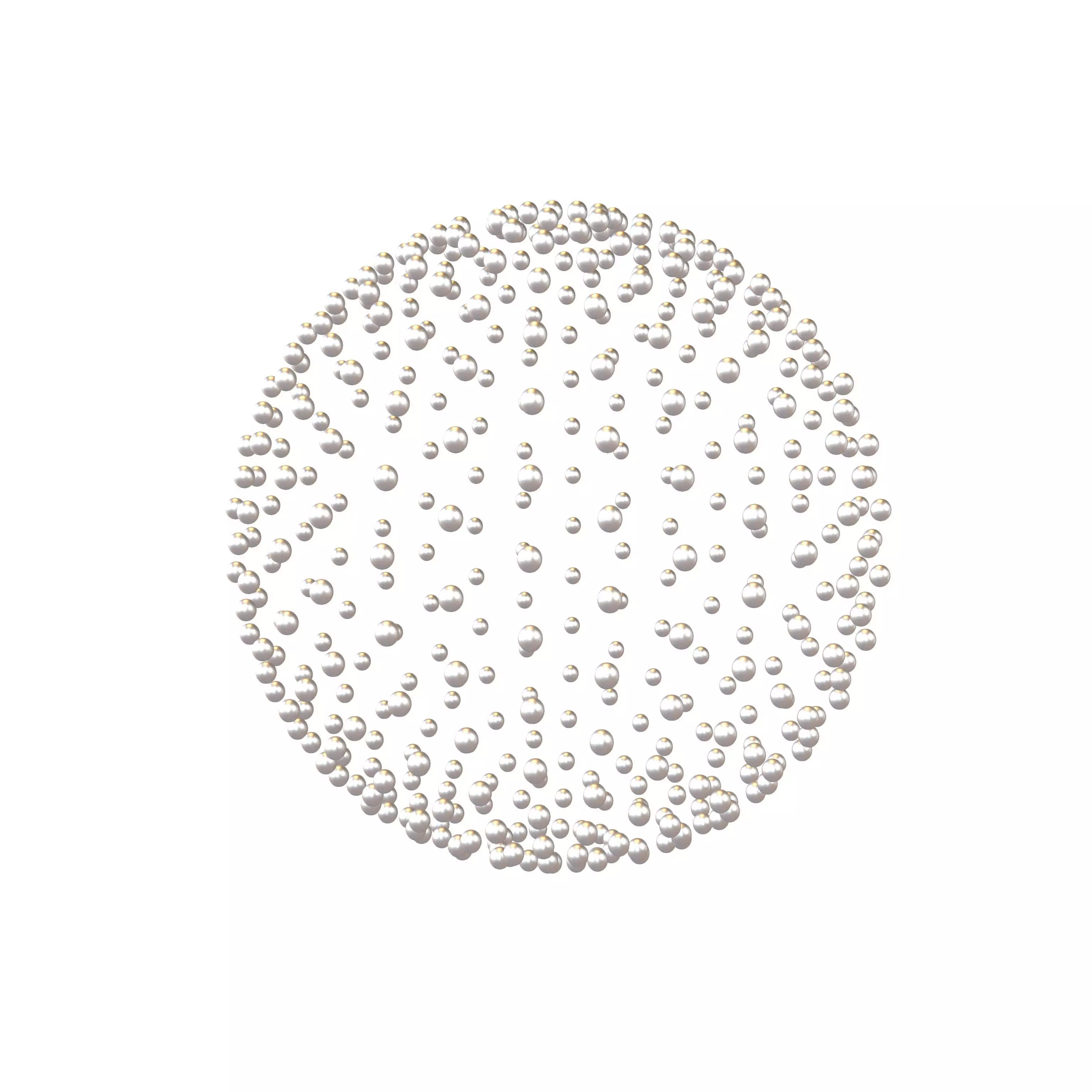 Abstract Sphere v1 002 Low-poly 3D model_0