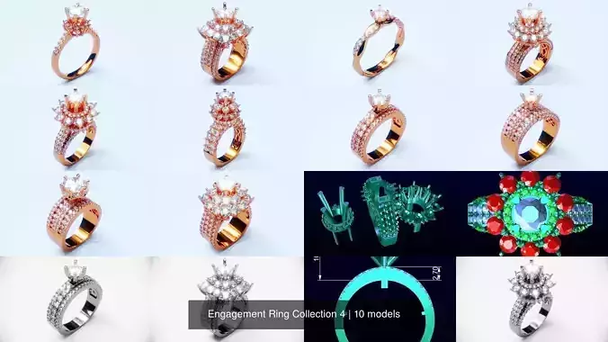 Engagement Ring Collection 4 