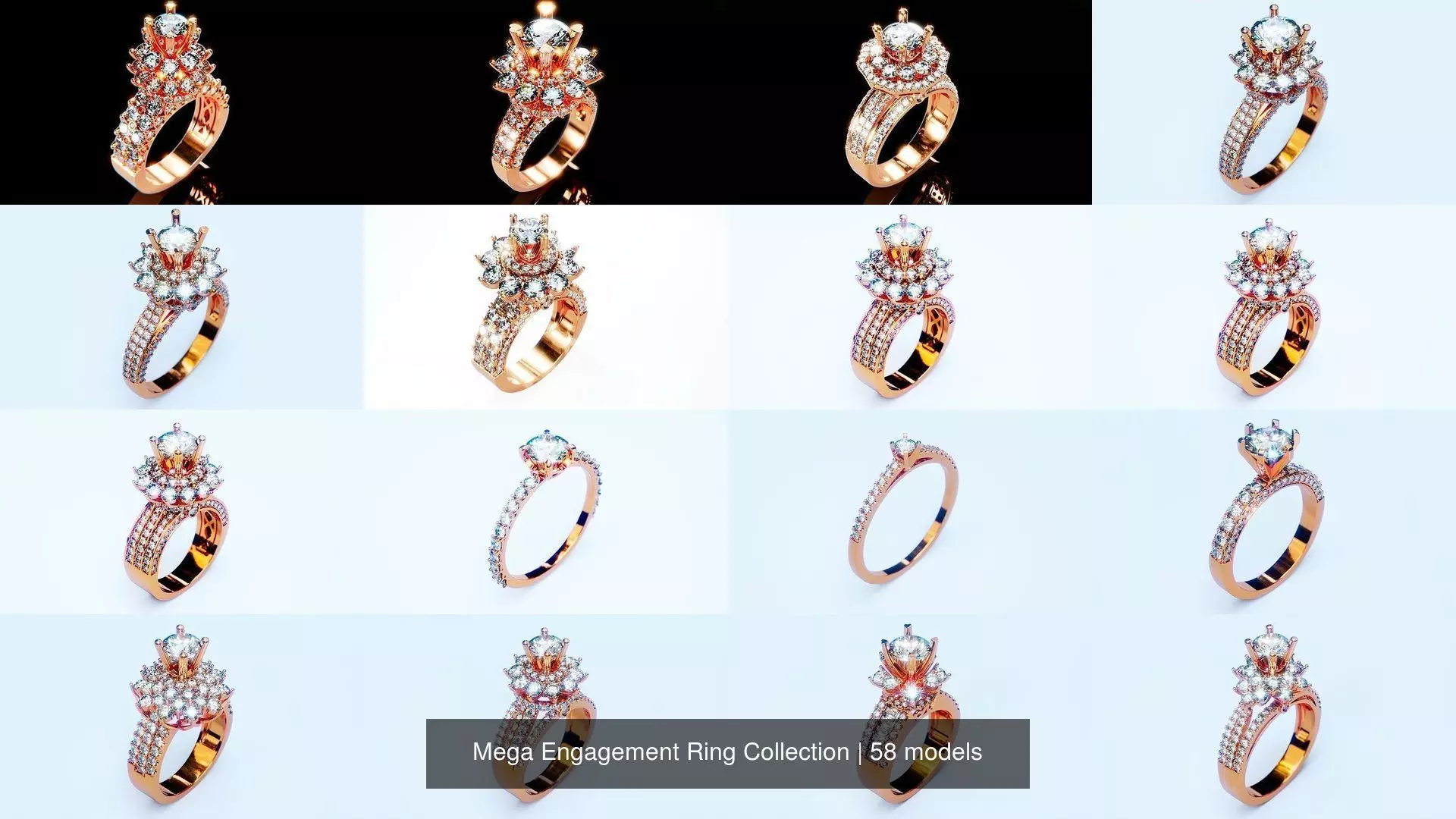 Mega 58 Engagement Ring Collection _1