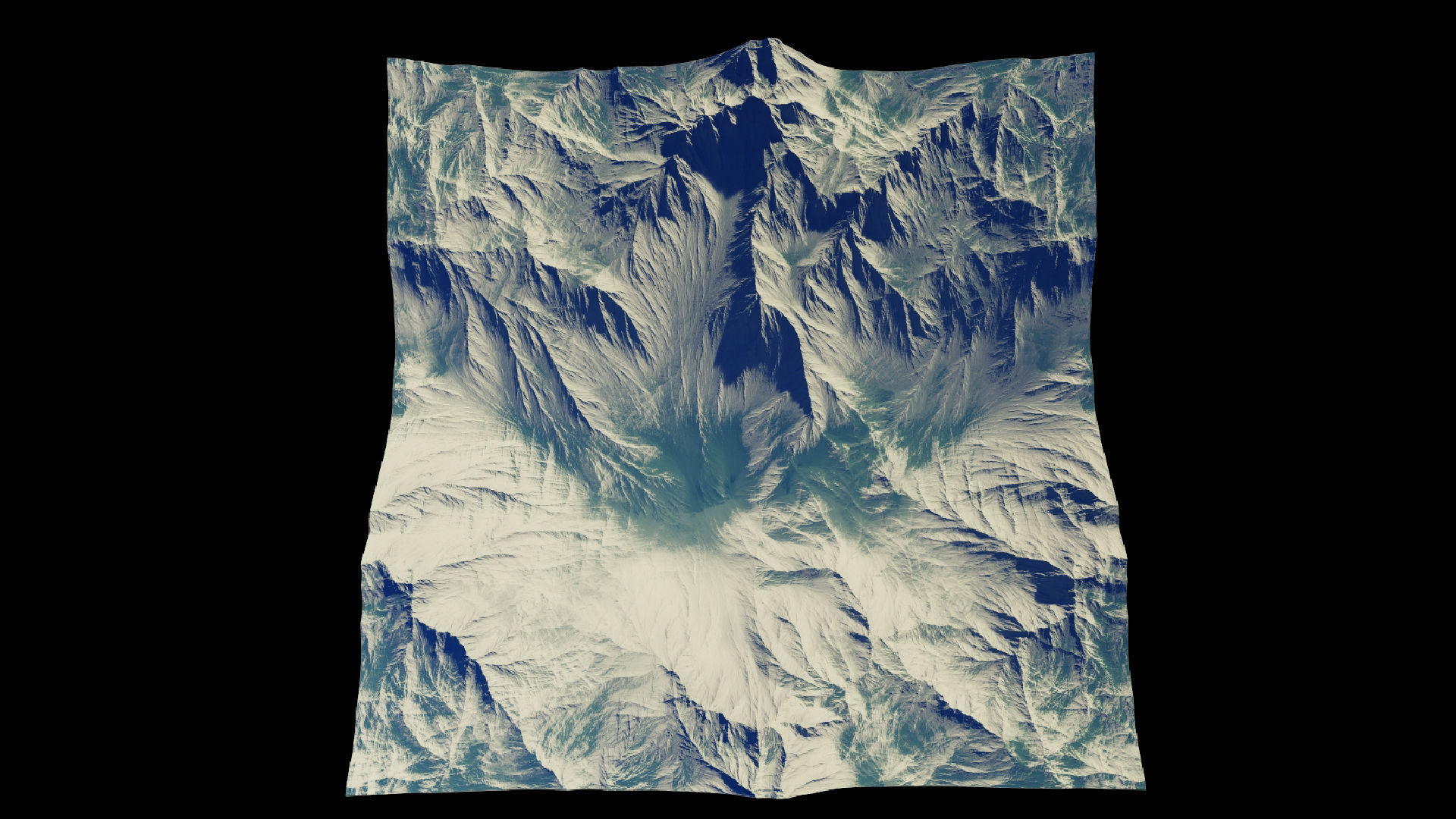 TERRAIN MOUNTAIN 01 4K 3D model_2