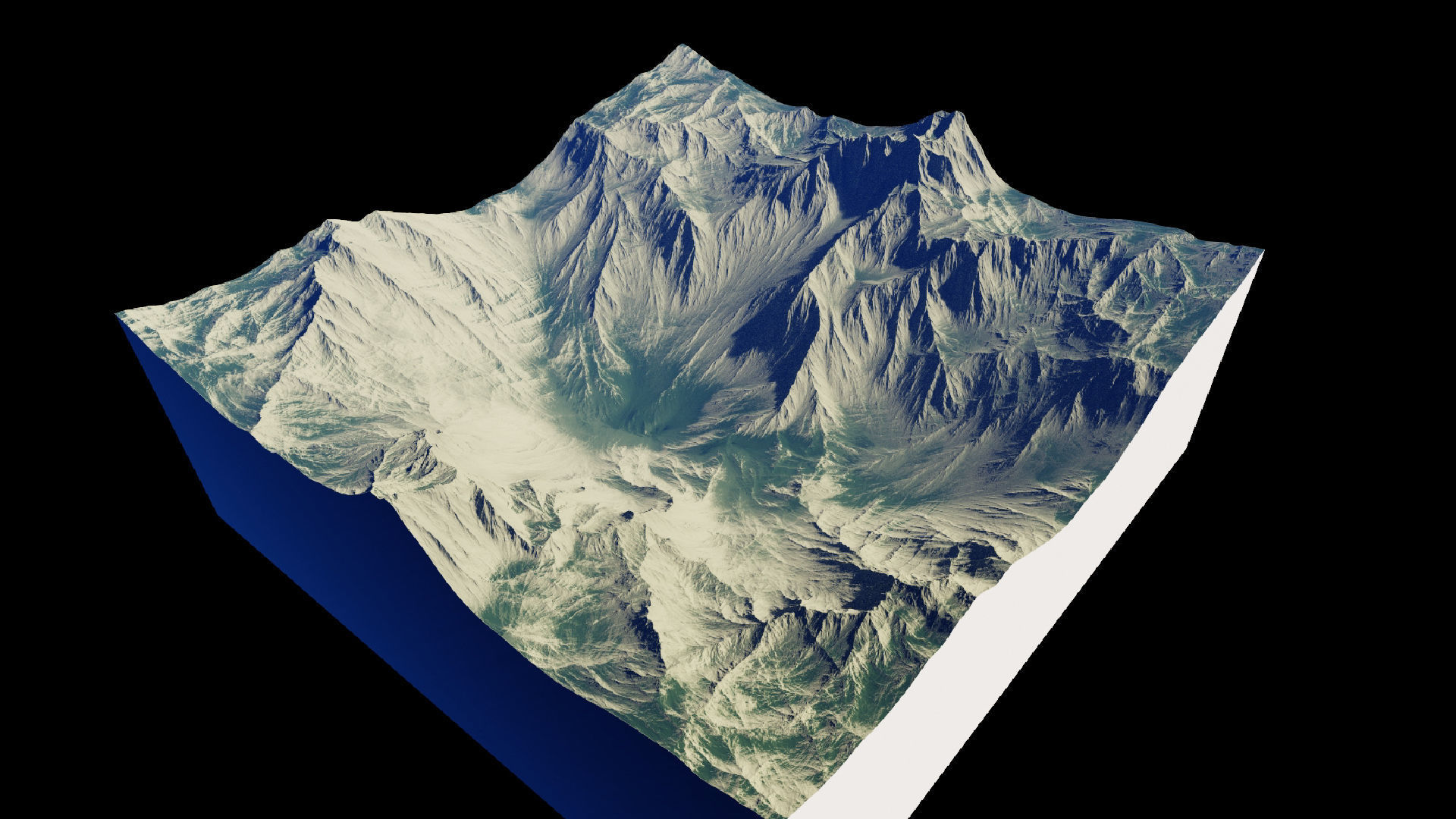 TERRAIN MOUNTAIN 01 4K 3D model_4