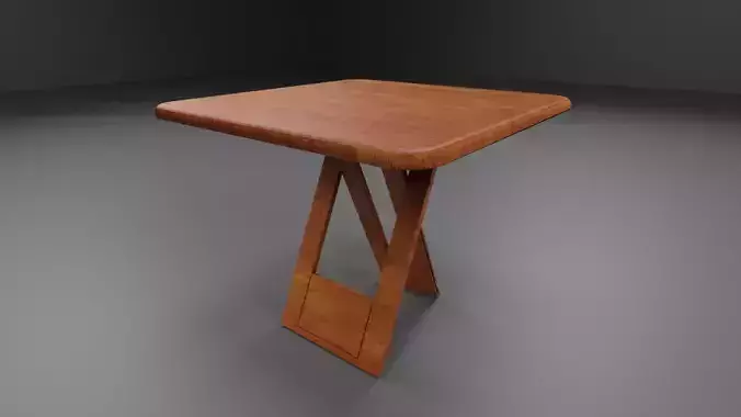 Wooden Folding Indoor or Outdoor Table