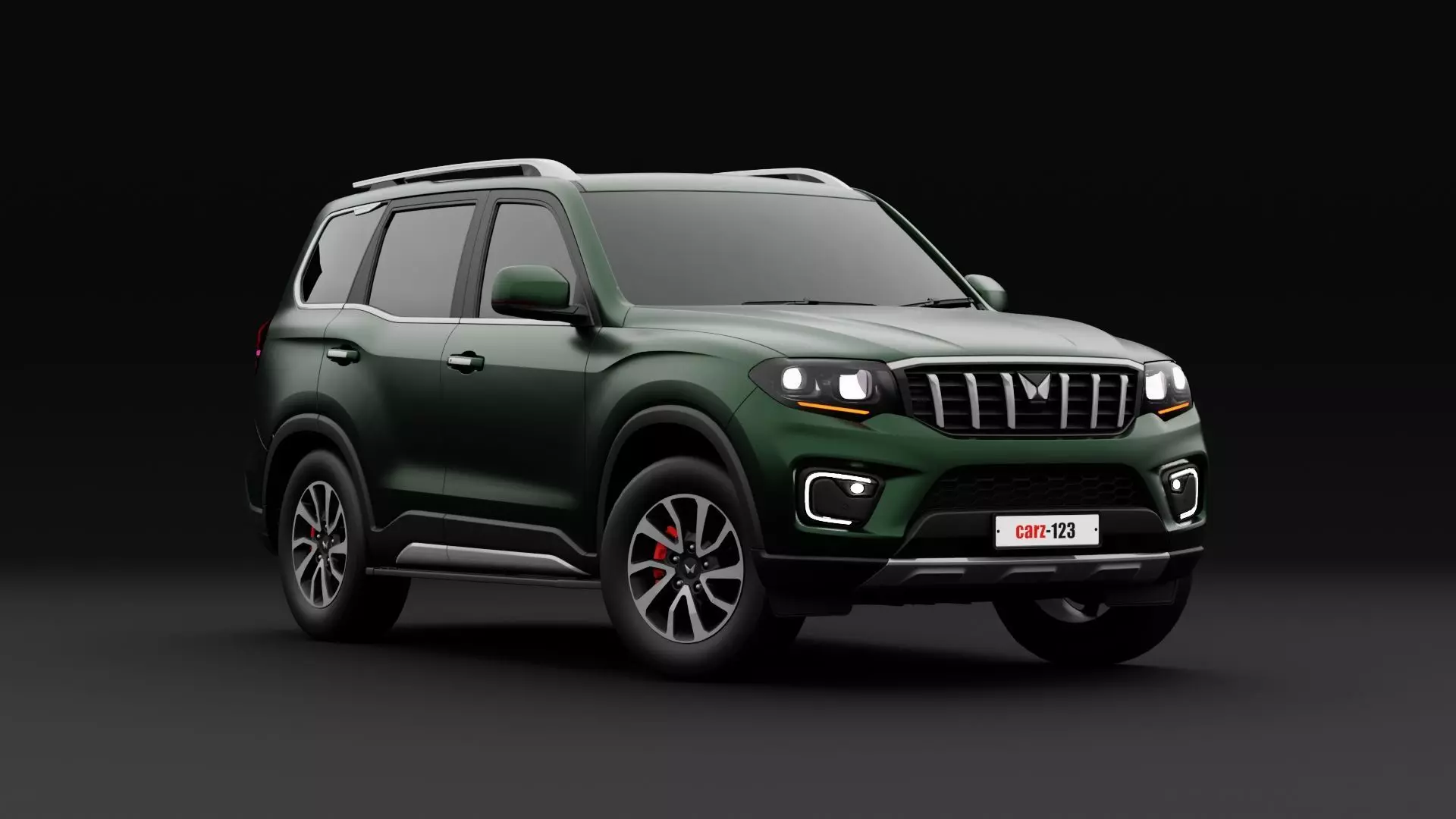 Mahindra scorpio N 3D model_0