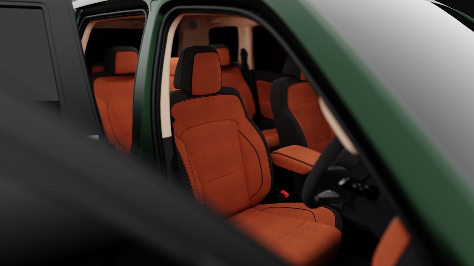 Mahindra scorpio N 3D model_8