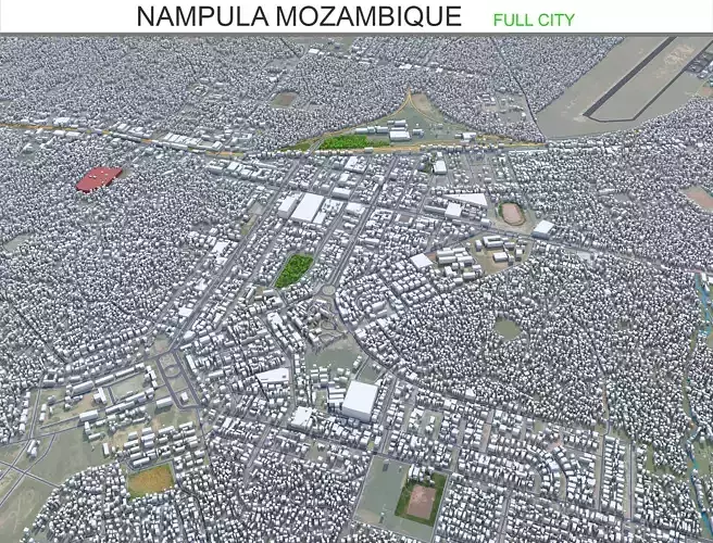 Nampula Mozambique 15km AI