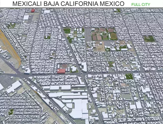 Mexicali Baja California Mexico 30km AI