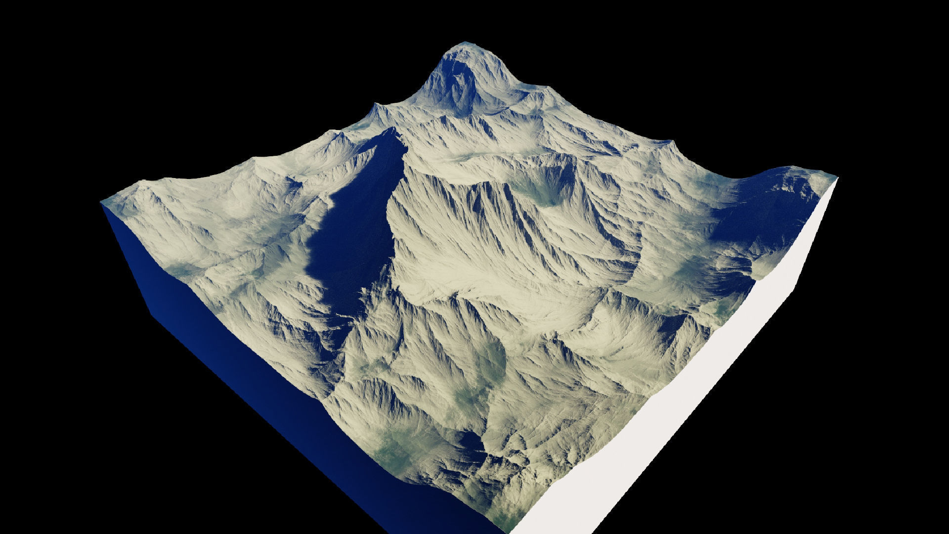 TERRAIN MOUNTAIN 02 4K 3D model_4