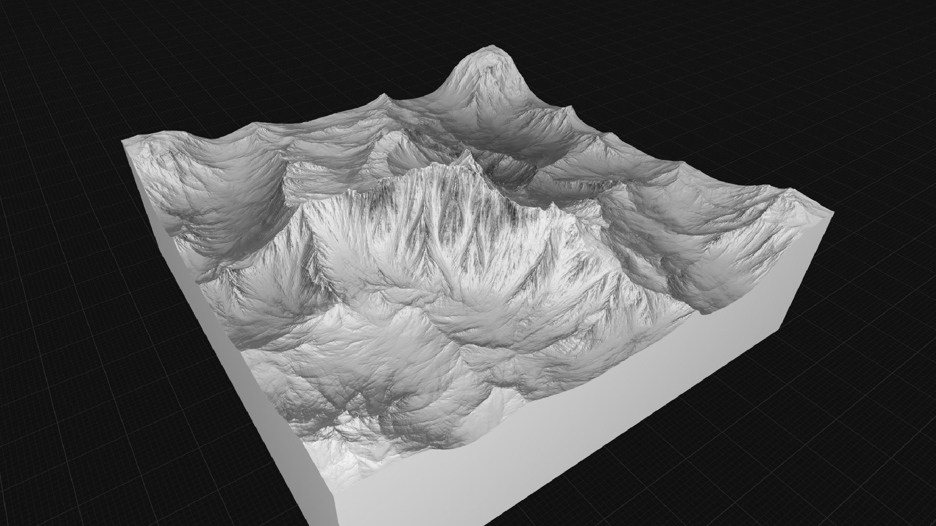 TERRAIN MOUNTAIN 02 4K 3D model_7