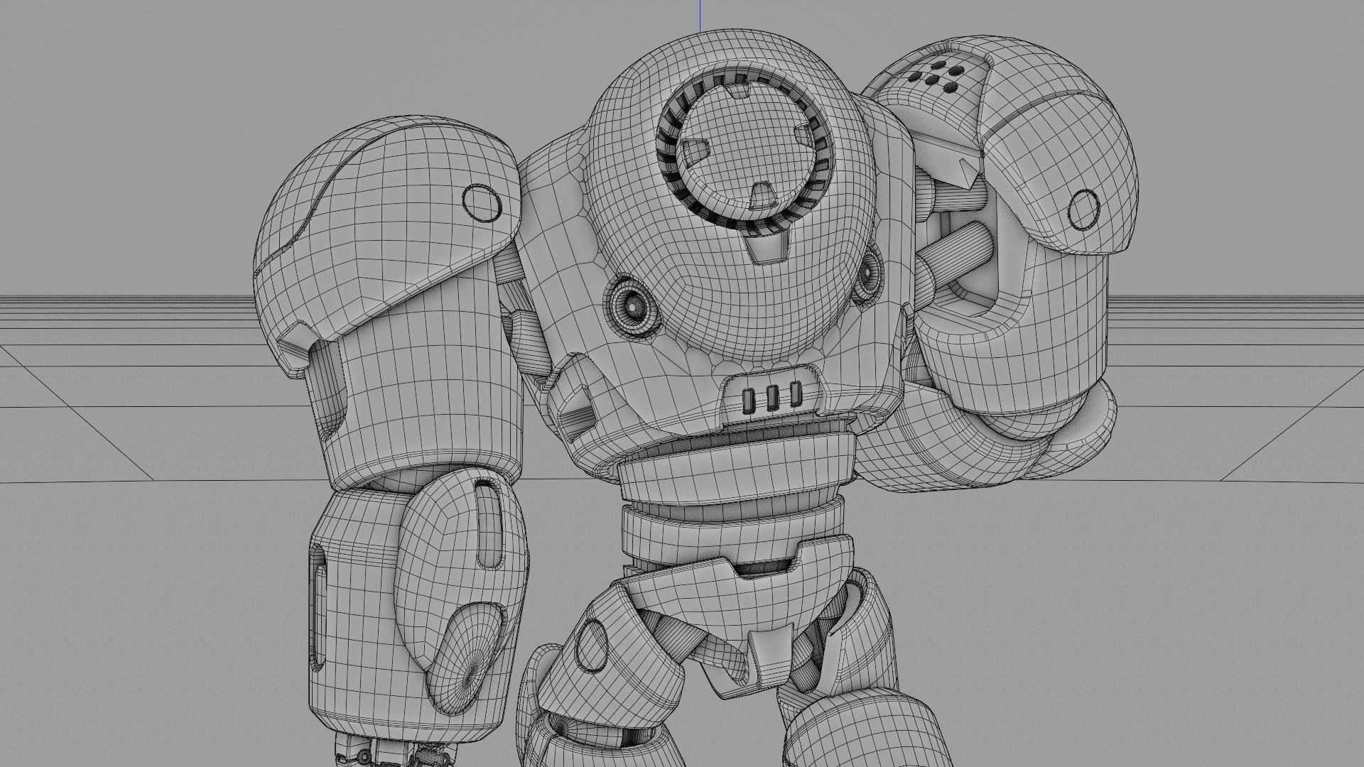 BATTLE DROID  GOLIATH   RIGGED 3D model_38