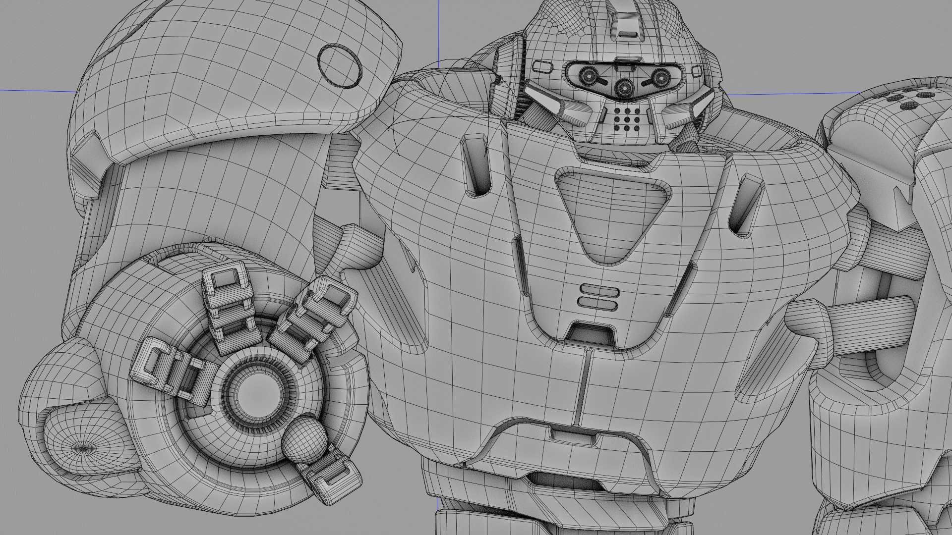 BATTLE DROID  GOLIATH   RIGGED 3D model_39