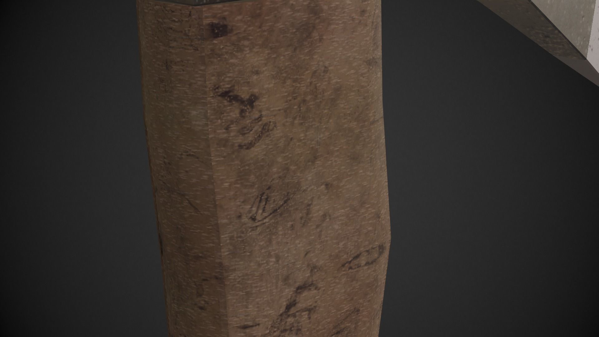 AXE weapon Low-poly 3D model_9